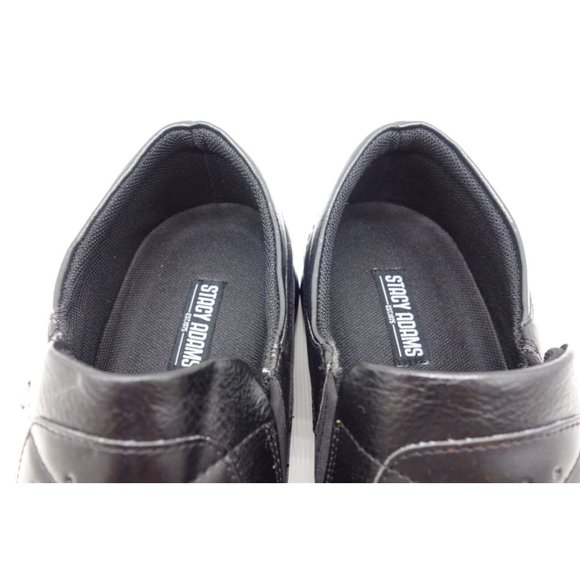 Stacy Adams Black Slip On Dress Casual Sandals Shoes Men\'s 10 M